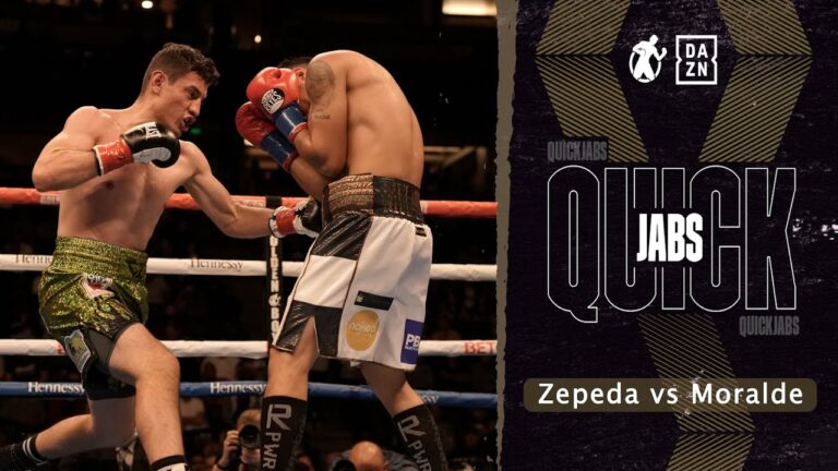 Mexico's William 'El Camaron' Zepeda vs John Moralde of the Philippines – #quickjabs