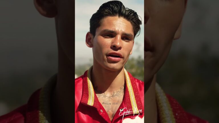 Trend Setter Ryan Garcia, Wants the Best to Fight the Best!! #davisgarcia #goldenboyboxing #shorts