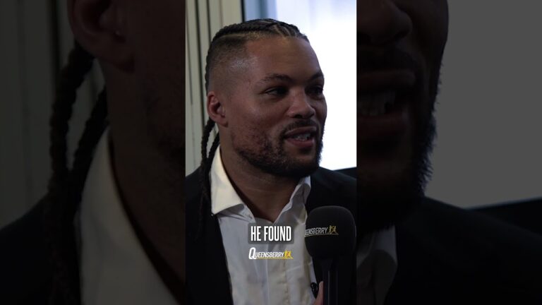 â€œAnthony Joshuaâ€™s ripe for the picking.â€ 👀 Joe Joyce