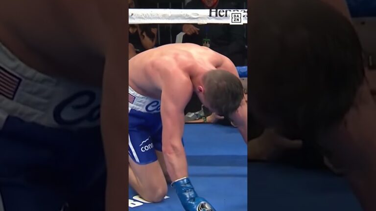 Garcia IMMEDIATELY made Campbell pay 🥊 #shorts