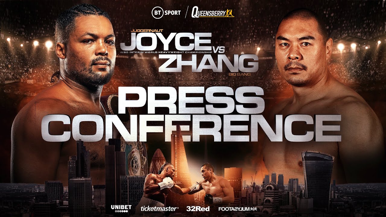 FINAL PRESS CONFERENCE LIVE! Joe Joyce vs Zhilei Zhang Go Head-To-Head In London With Full Undercard