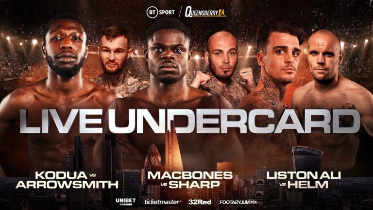 LIVE BOXING! Watch action from the Joe Joyce vs Zhilei Zhang undercard in London