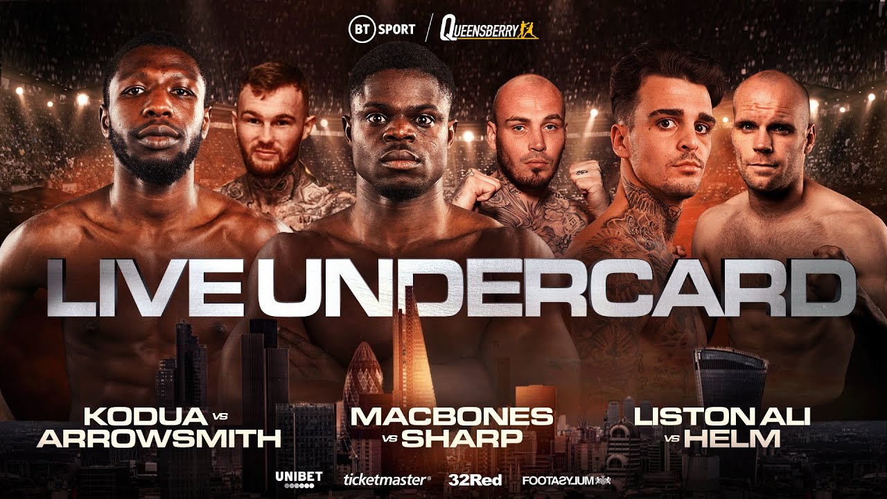 LIVE BOXING! Watch action from the Joe Joyce vs Zhilei Zhang undercard in London