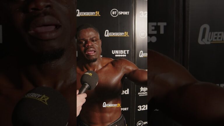 Emotional Freezy Macbones cries tears of joy