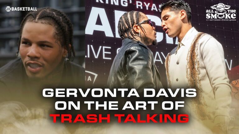 Gervonta Davis Discusses The Art Of Trash-Talking | #davisgarcia | ALL THE SMOKE