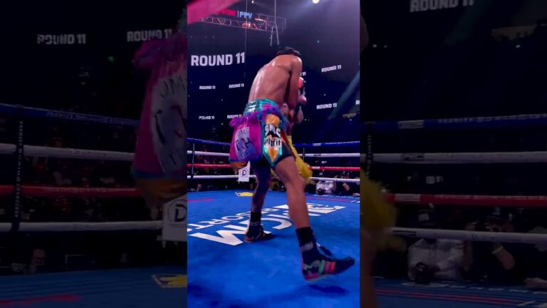 Watching Gervonta Davis' Power From Ringside Is INSANE 😱 #boxing #shorts