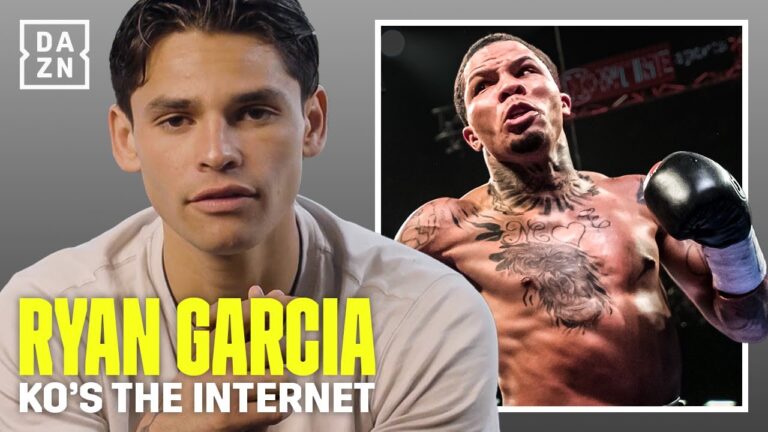 Ryan Garcia responds to his internet haters