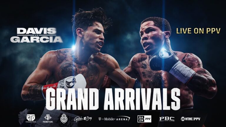 GERVONTA 'TANK' DAVIS VS. RYAN GARCIA GRAND ARRIVALS LIVESTREAM