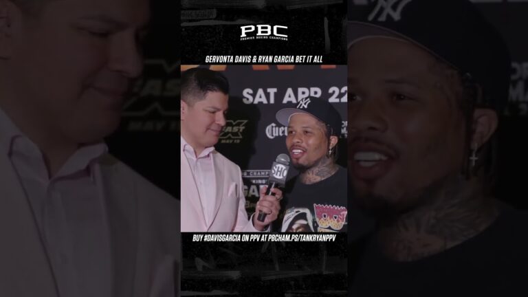 Gervonta Davis and Ryan Garcia Put It ALL On The Line