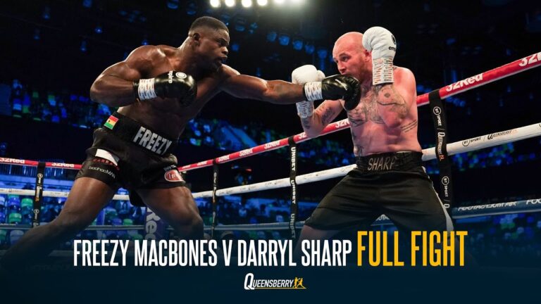 FREEZY MACBONES VS DARRYL SHARP (Full Fight)