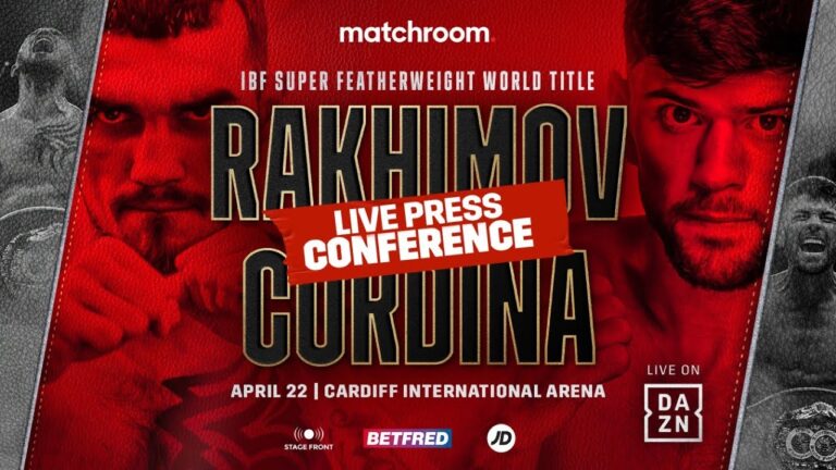 Shavkat Rakhimov vs Joe Cordina & Undercard Press Conference