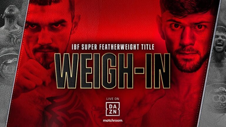 Shavkat Rakhimov vs. Joe Cordina Weigh In Livestream