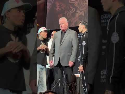 Ryan Garcia & Tank Davis HATE each other 👀 #shorts