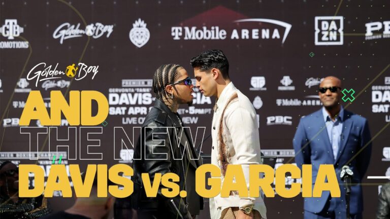 AND THE NEW: DAVIS VS  GARCIA BREAKDOWN