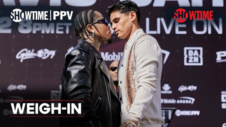 Gervonta Davis vs. Ryan Garcia: Weigh-In | #DavisGarcia is SATURDAY on Pay-Per-View