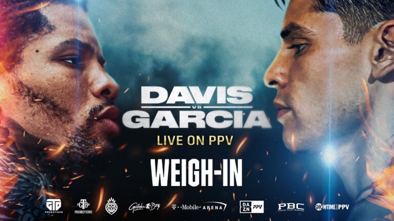 GERVONTA 'TANK' DAVIS VS. RYAN GARCIA WEIGH IN & DAZN BOXING SHOW LIVE LIVESTREAM