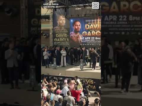 IT'S ON 🔥🔥🔥Watch #DavisGarcia LIVE on PPV in the USA & Canada this Saturday, April 22.