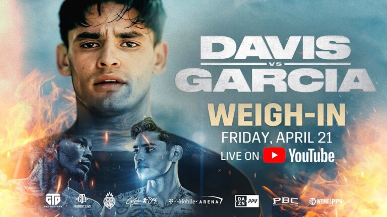 Gervonta Davis vs. Ryan Garcia: Weigh-In| #DavisGarcia is April 22nd on PPV