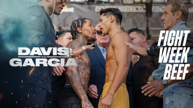 ALL THE FIGHT WEEK BEEF 👀 | Ryan Garcia & Tank Davis Trade Insults