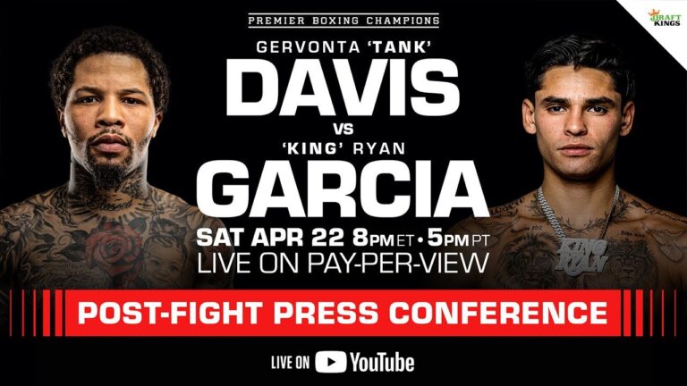 Davis vs. Garcia POST-FIGHT PRESS CONFERENCE | #DavisGarcia