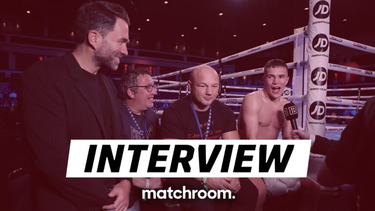 â€œEddie Hearn show me the money!â€- Brandon Scott entertains & moves 5-0