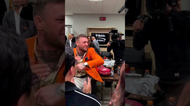 Conor McGregor Consoles Ryan Garcia Following Gervonta Davis Loss 🤝 #shorts
