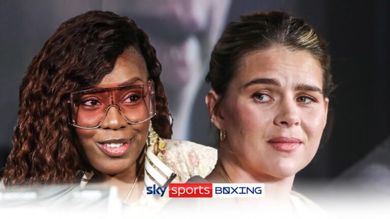 INTENSE FACE-OFF! 🧨 | FranchÃ³n Crews-Dezurn vs Savannah Marshall fiery launch press conference!