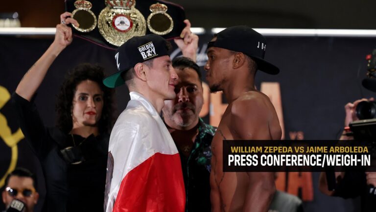 #ICYMI – William Zepeda vs Jaime Arboleda Fight Week RECAP!!!