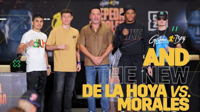#AndTheNew – Diego De La Hoya vs Victor Morales Jr. WBA Intercontinental Featherweight Title!!