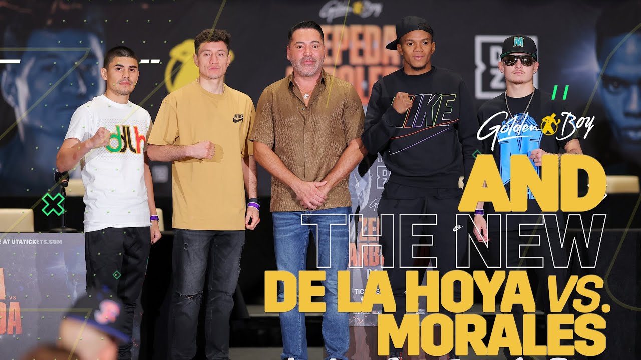 #AndTheNew – Diego De La Hoya vs Victor Morales Jr. WBA Intercontinental Featherweight Title!!