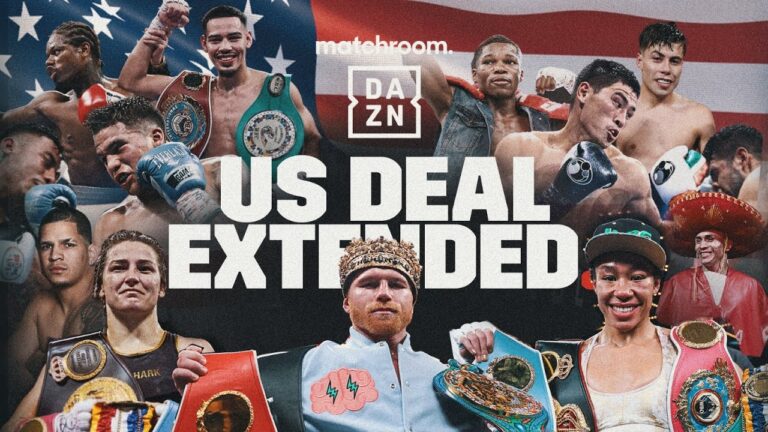 Matchroom Boxing x DAZN: 3 year US & Mexico Broadcast Extension