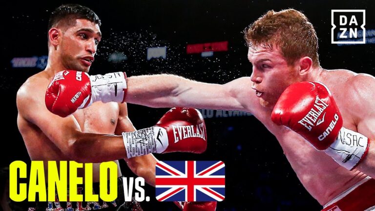 "CANELO DROPS AMIR KHAN!" | Canelo vs. Great Britain