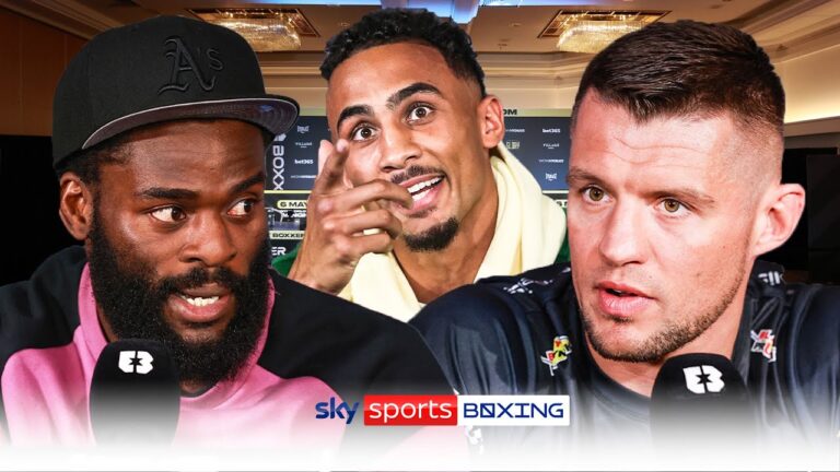 "Don't talk when I'm talking!" 🤬 | Joshua Buatsi vs Pawel Stepien presser, Ben Whittaker returns!