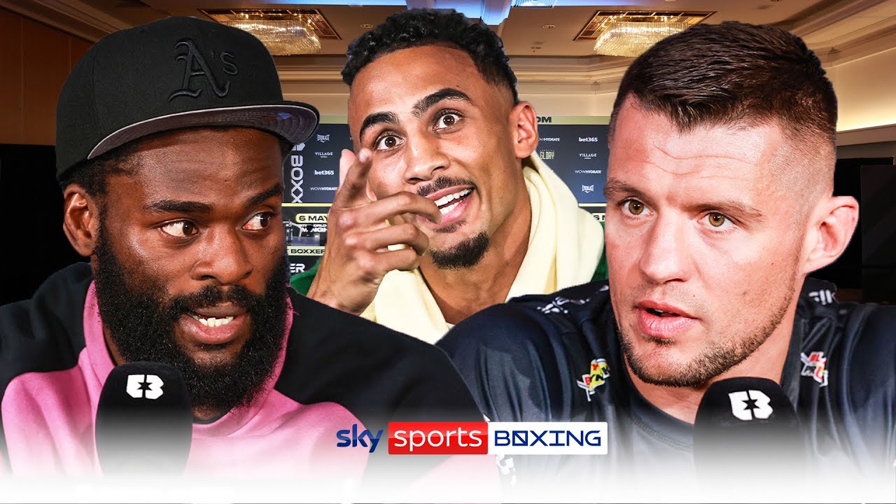 "Don't talk when I'm talking!" 🤬 | Joshua Buatsi vs Pawel Stepien presser, Ben Whittaker returns!