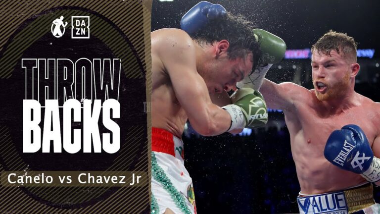 #throwback – Saul Canelo Alvarez vs Julio Cesar Chavez Jr! Canelo Crowned King Of Mexican Boxing!