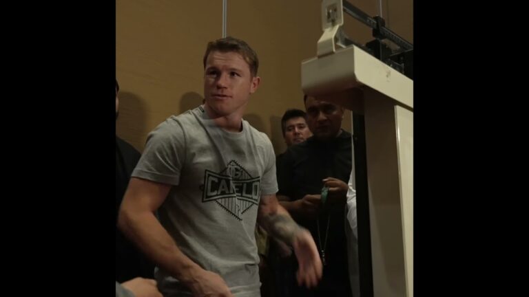 WE HAVE A FIGHT! ⚖️ Canelo vs John Ryder Official Weigh In 💪