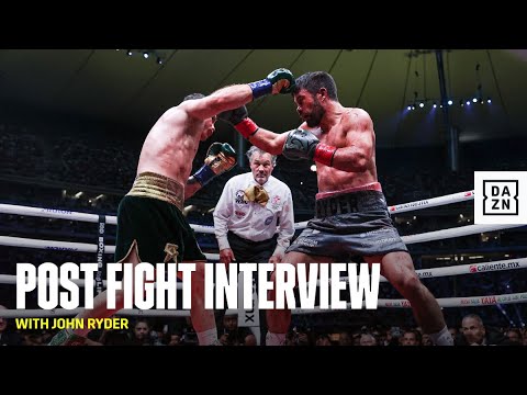 John Ryder reflects on a broken nose from his battle against Canelo Alvarez.
