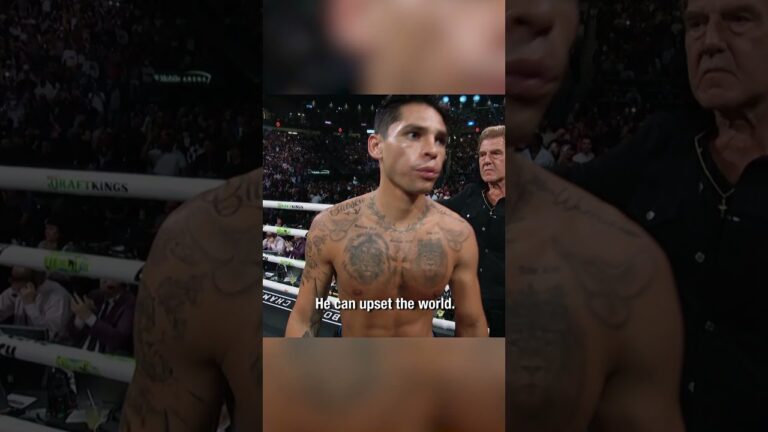 Floyd Mayweather's Epic Pre-Fight Speech to Tank Davis Before #DavisGarcia 🏆🔥 #shorts #boxing