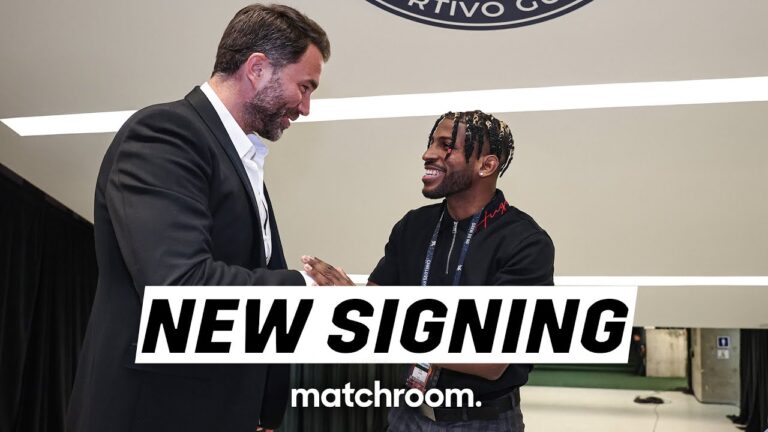 Olympic Gold Medalist & Amateur Sensational Andy Cruz Joins Matchroom