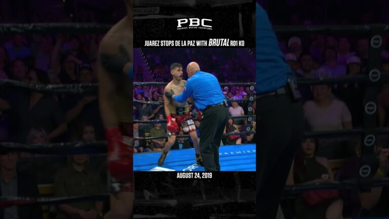 Omar Juarez Destroys De La Paz With a BRUTAL RD1 Knockout