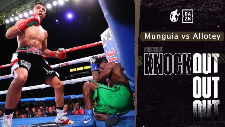 #ko – Jaime Munguia vs Patrick Allotey!! Munguia POWER Too Much For Allotey!
