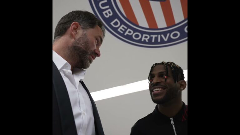 Eddie Hearn Meets Andy Cruz For The First Time 🤝