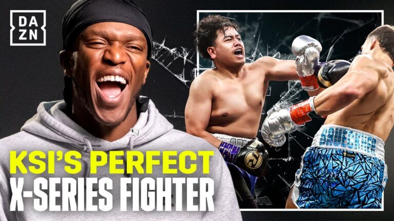 "I'VE GOT THE BEST PUNCHING POWER" – KSI builds his ultimate DAZN X Series Fighter