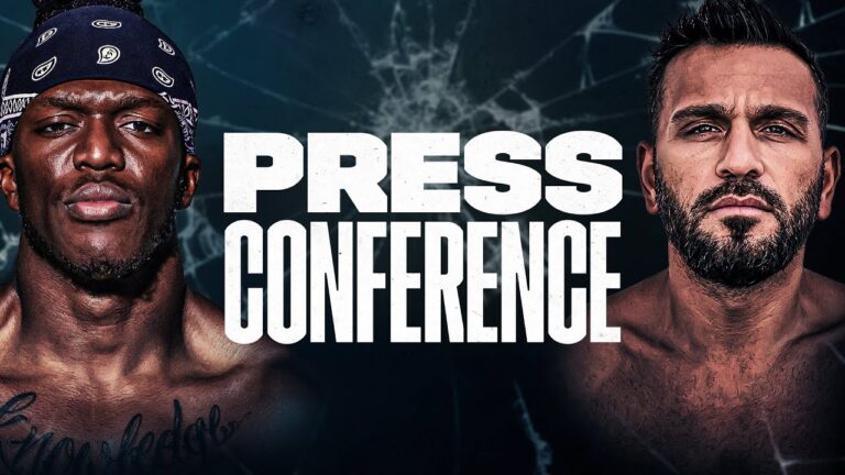 KSI VS. JOE FOURNIER | MISFITS X DAZN X SERIES 007 PRESS CONFERENCE LIVESTREAM