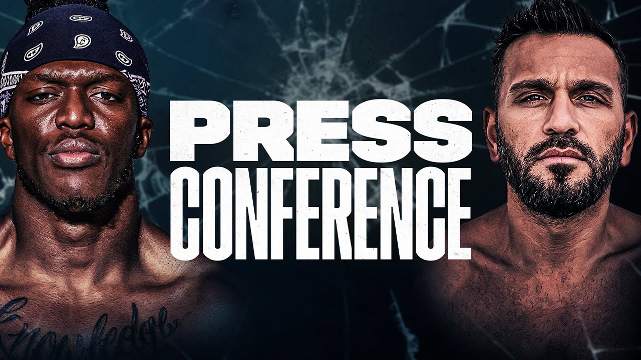 KSI VS. JOE FOURNIER | MISFITS X DAZN X SERIES 007 PRESS CONFERENCE LIVESTREAM