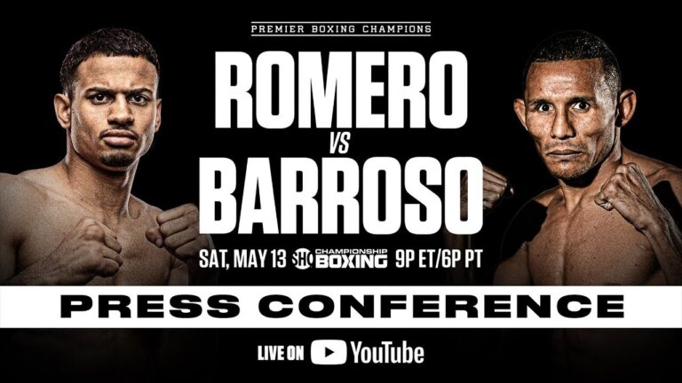 Romero vs Barroso FINAL PRESS CONFERENCE | #RomeroBarroso