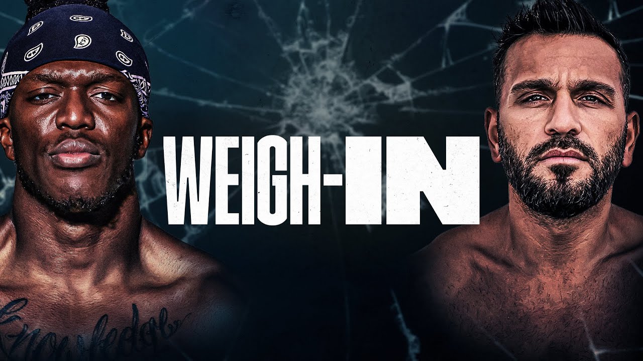 KSI VS. JOE FOURNIER | MISFITS X DAZN X SERIES 007 WEIGH IN LIVESTREAM