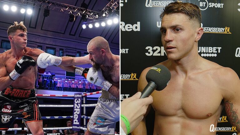 "I'M READY FOR A TITLE!" | George Davey Wants To Step Up Following A Dominant Victory