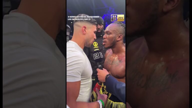This KSI-Tommy Fury beef is REAL 🔥 #shorts