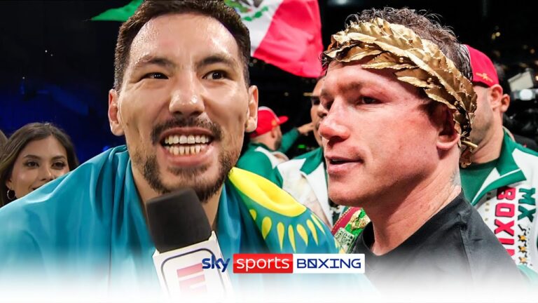 'Canelo, I am coming!' 🚨 Janibek Alimkhanuly names hitlist after huge KO!